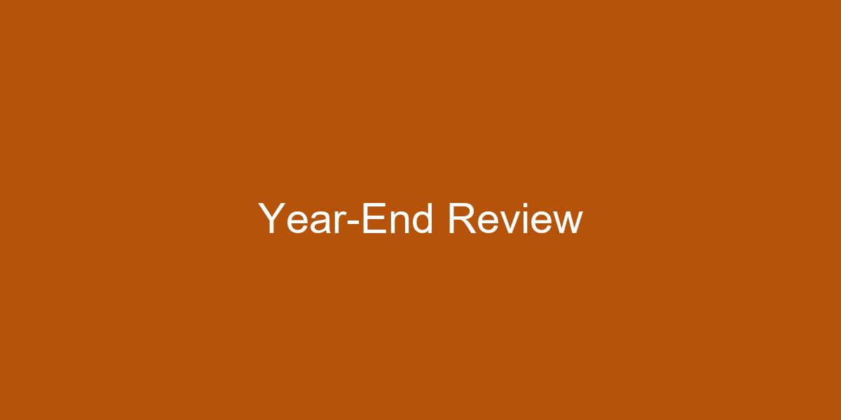 Your Year-End Financial Review Checklist